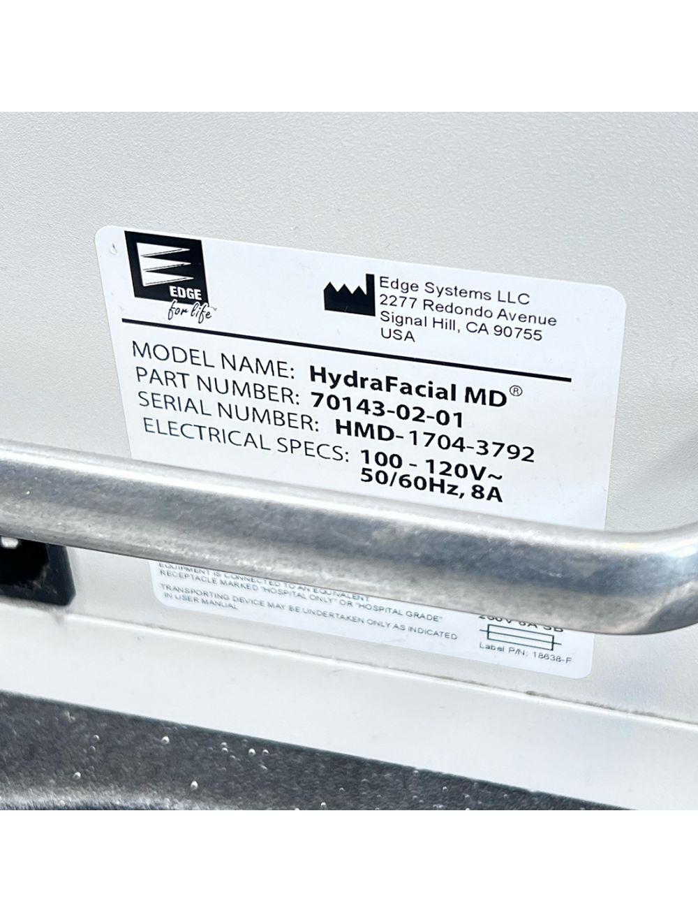 2017 HydraFacial MD System Multi-Step Skin Treatment Hydradermabrasion Edge