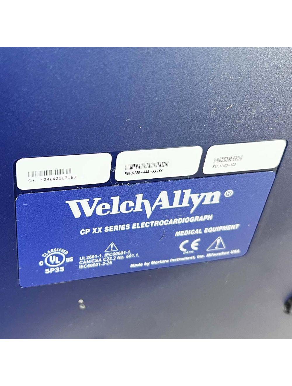 Welch Allyn EKG CP20 CP XX Series Electrocardiograph ECG CP 20 11103