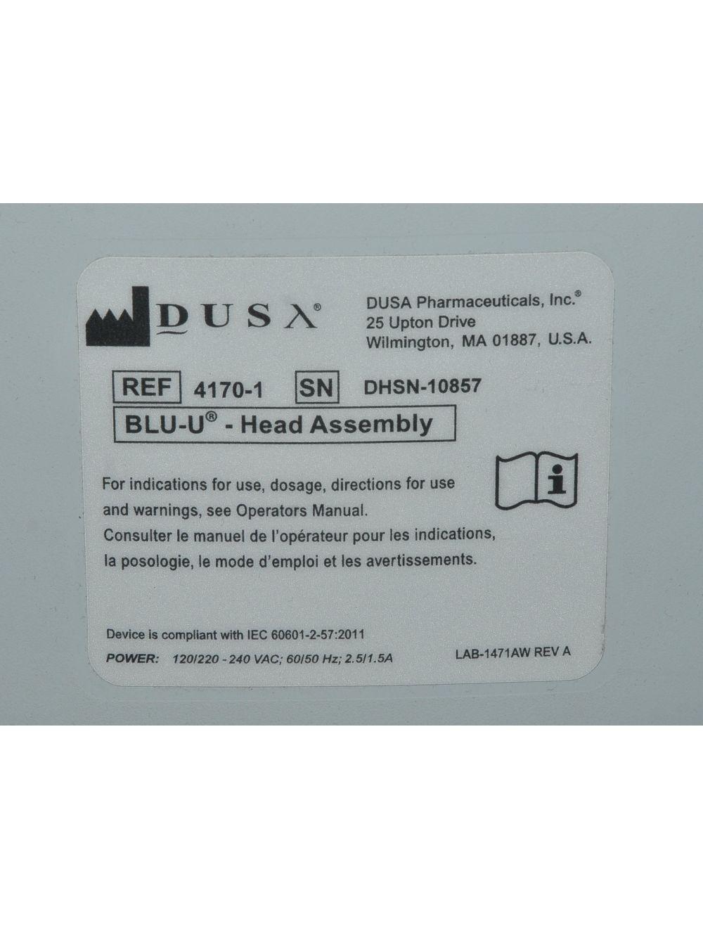 DUSA Pharmaceuticals Blue Light BLU-U Photodynamic Light Therapy Acne 4170