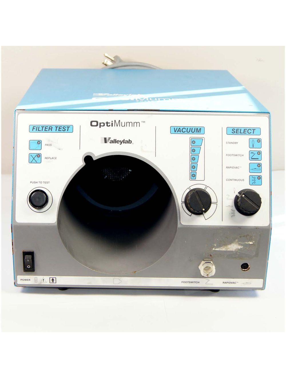 ValleyLab OptiMumm Smoke Evacuator with Filter RapidVac AccuVac