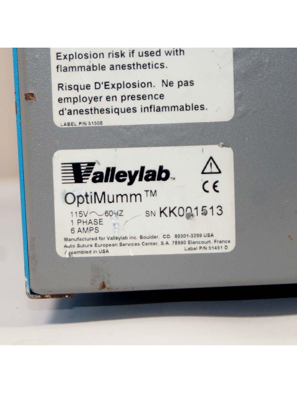 ValleyLab OptiMumm Smoke Evacuator with Filter RapidVac AccuVac
