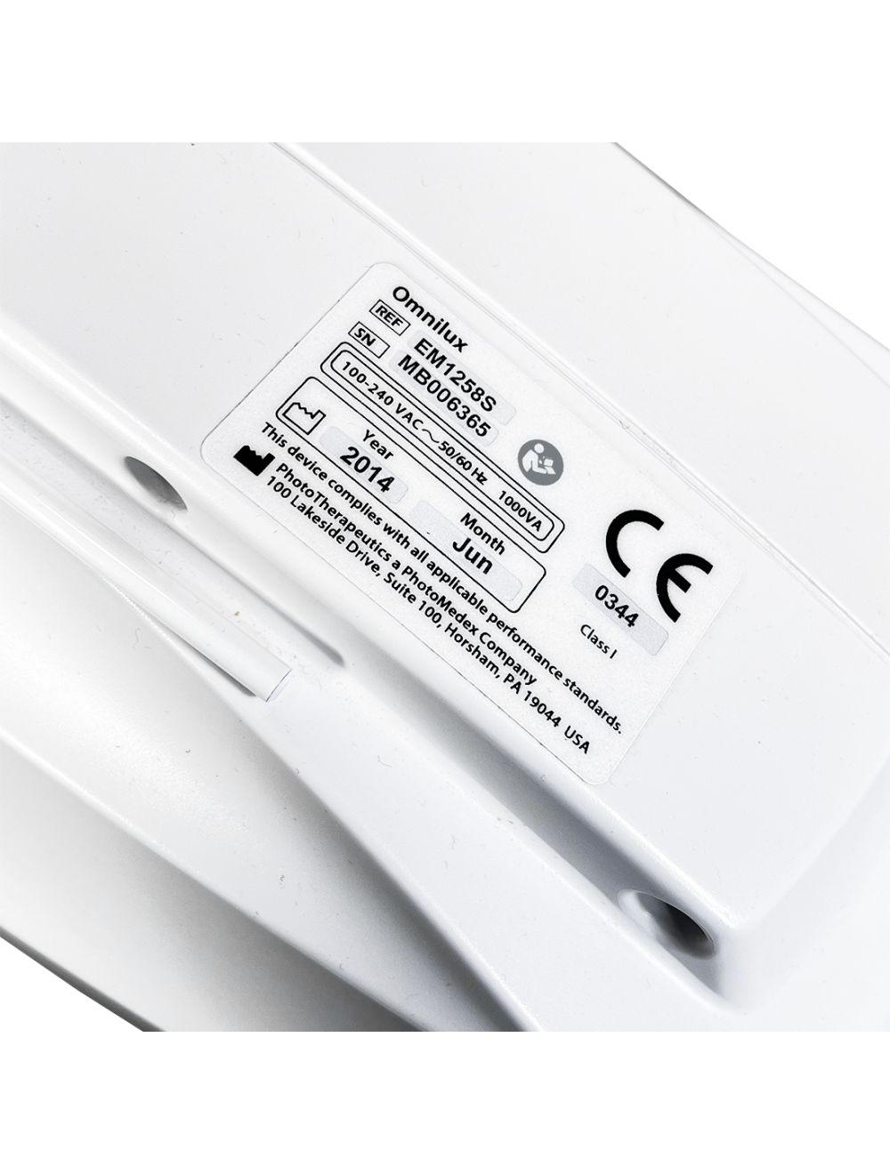 2014 OmniLux PhotoTherapeutics Blue Red Light Therapy System with Cart EM1258S