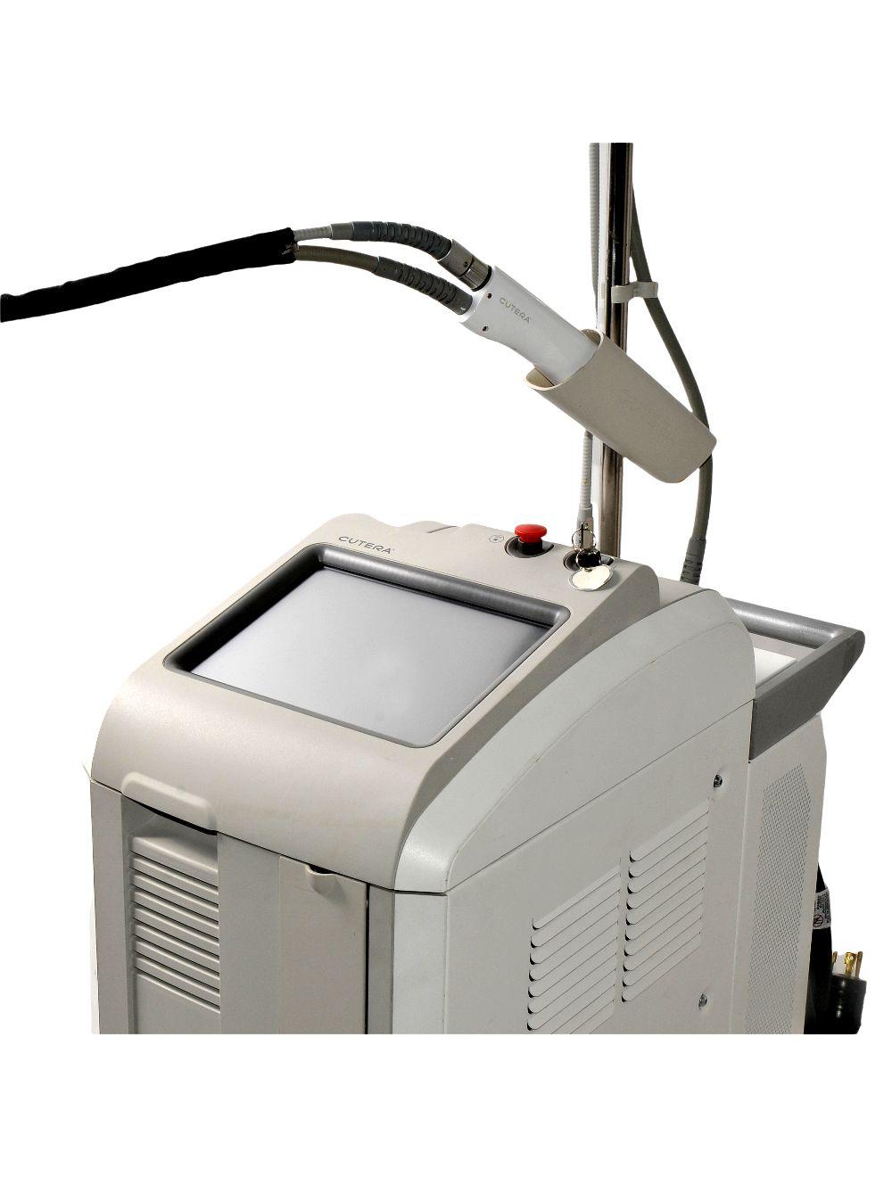 Cutera ExcelHR Laser Alexandrite Nd YAG 755 1064 Hair Removal Lesions Excel HR