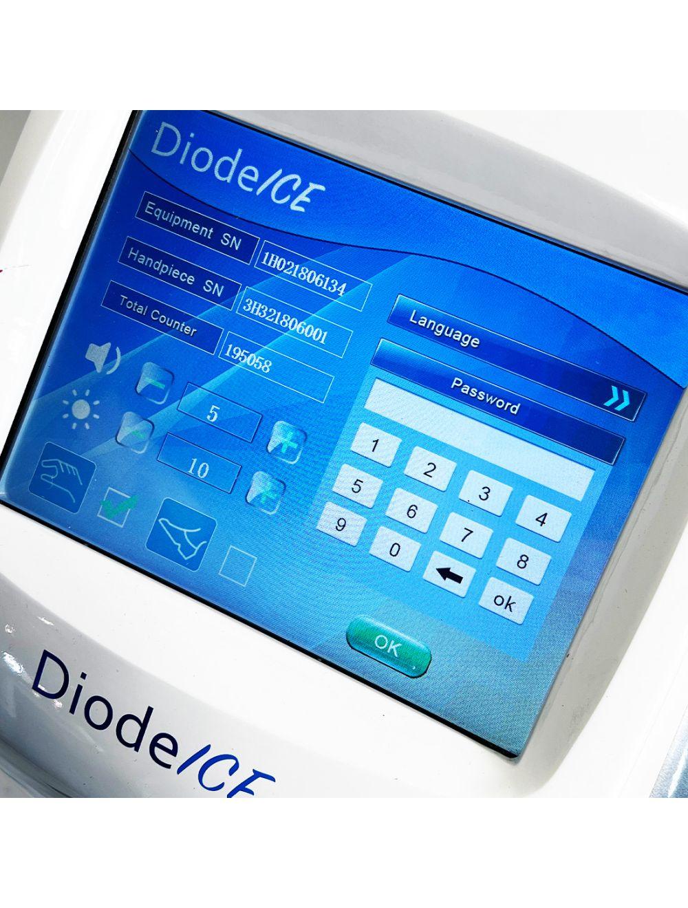 2018 MedLaser Diode ICE Laser 808nm Hair Removal Reduction Treatment Med SDL-B