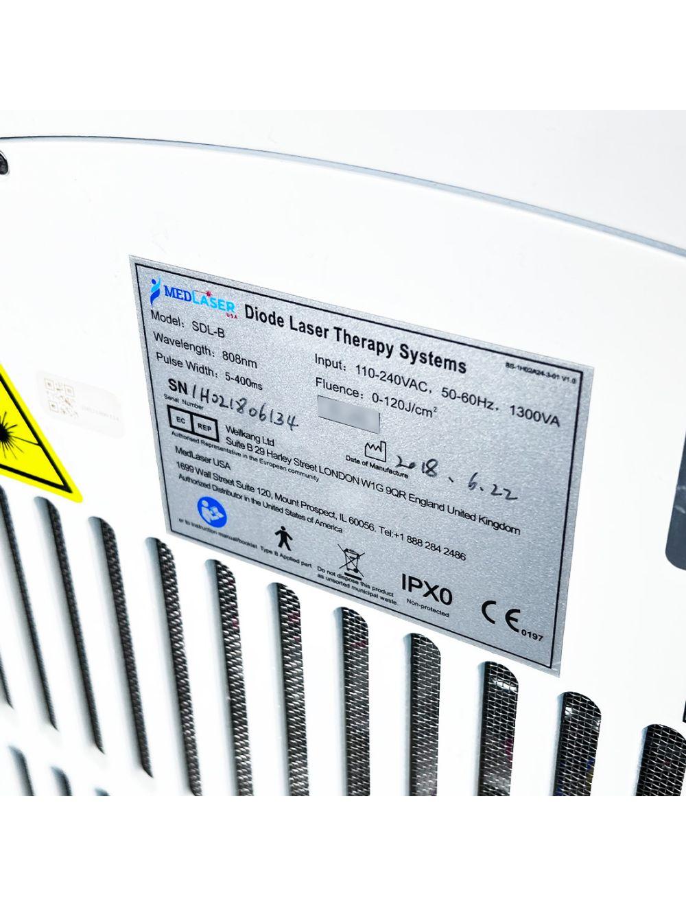 2018 MedLaser Diode ICE Laser 808nm Hair Removal Reduction Treatment Med SDL-B