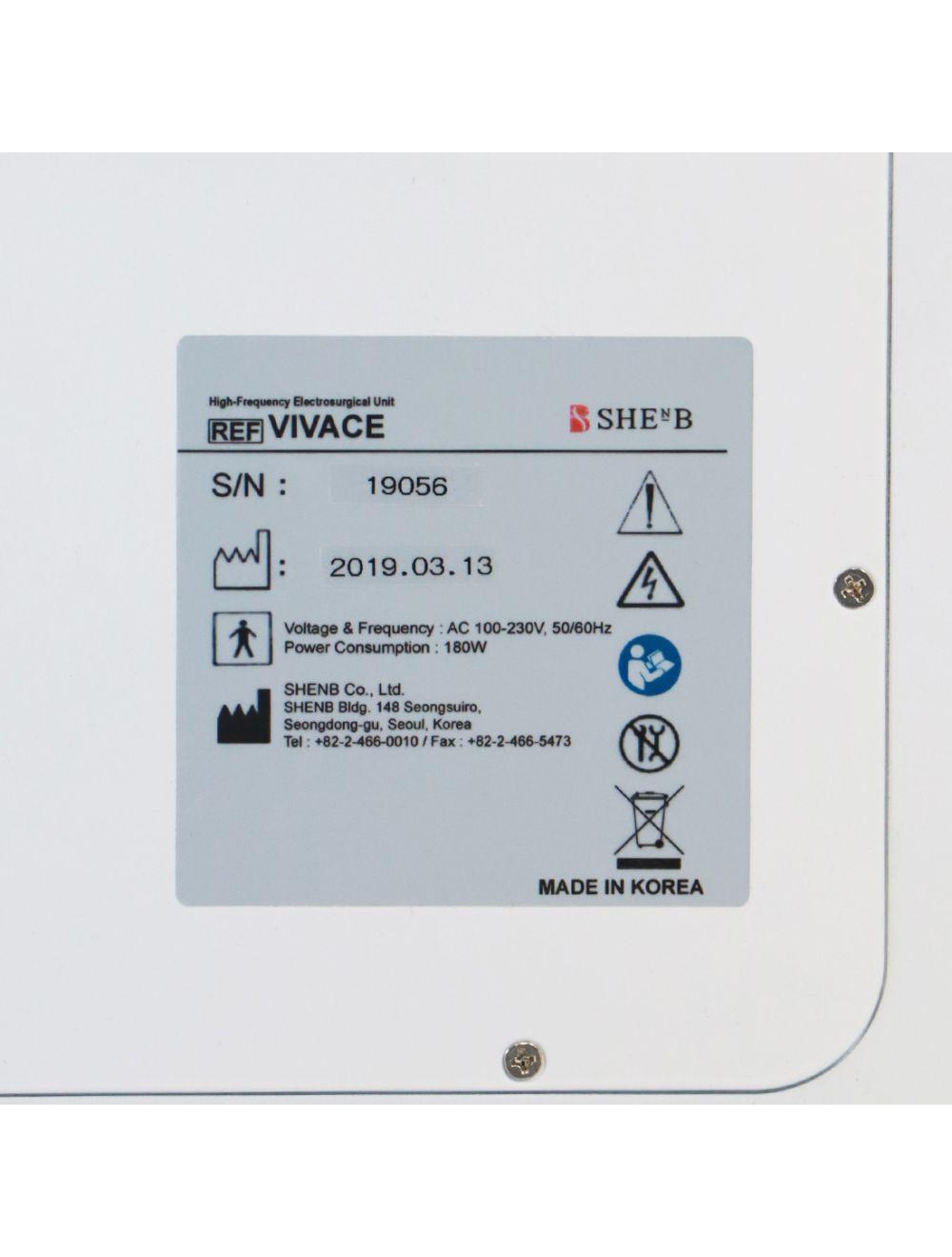 2019 Vivace Fractional RF Microneedling Wrinkle Skin Tightening System HFEU