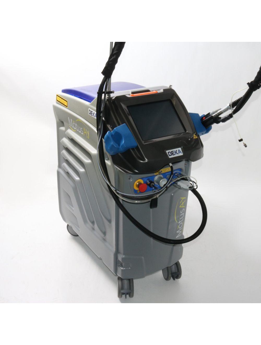 Cartessa DEKA Motus Dual Nd YAG Alex Laser 755 1064 Hair Removal Vascular 2018