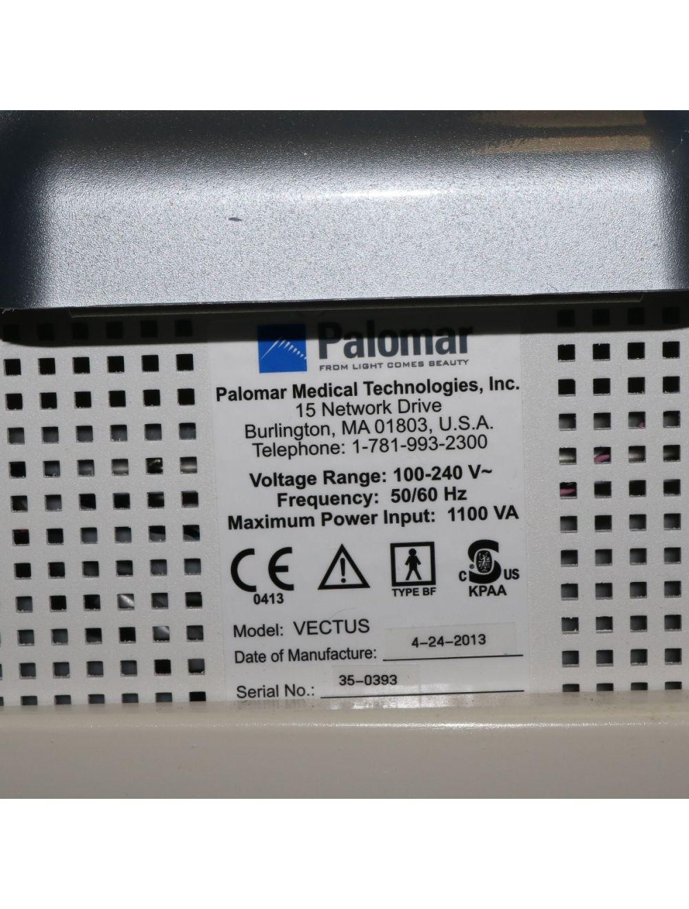 2013 Cynosure Palomar Vectus 810 nm Diode Skintel Hair Removal Laser System