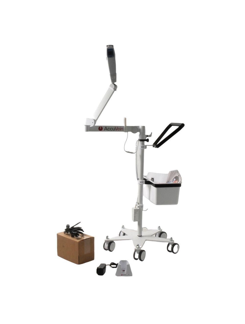 AccuVein Vein Finder AV400 Illuminator HF470-02 w/Rolling Stand Accu Vein System