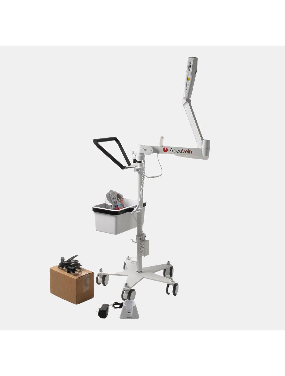 AccuVein Vein Finder AV400 Illuminator HF470-02 w/Rolling Stand Accu Vein System