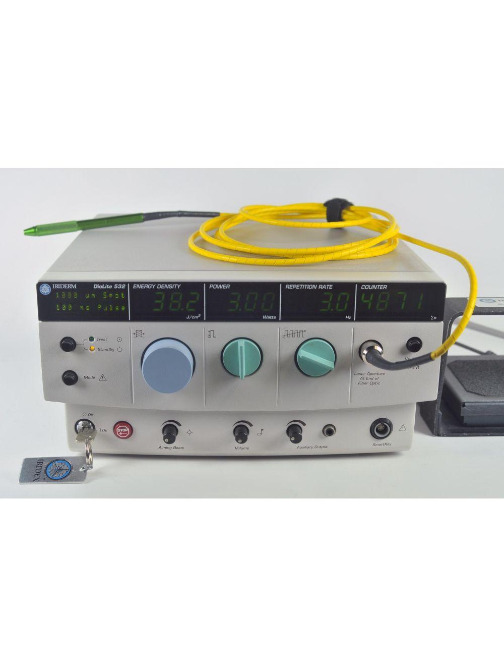 Iridex DioLite 532 KTP Diode Laser Vascular Pigmented Lesion Pumped Dio Lite