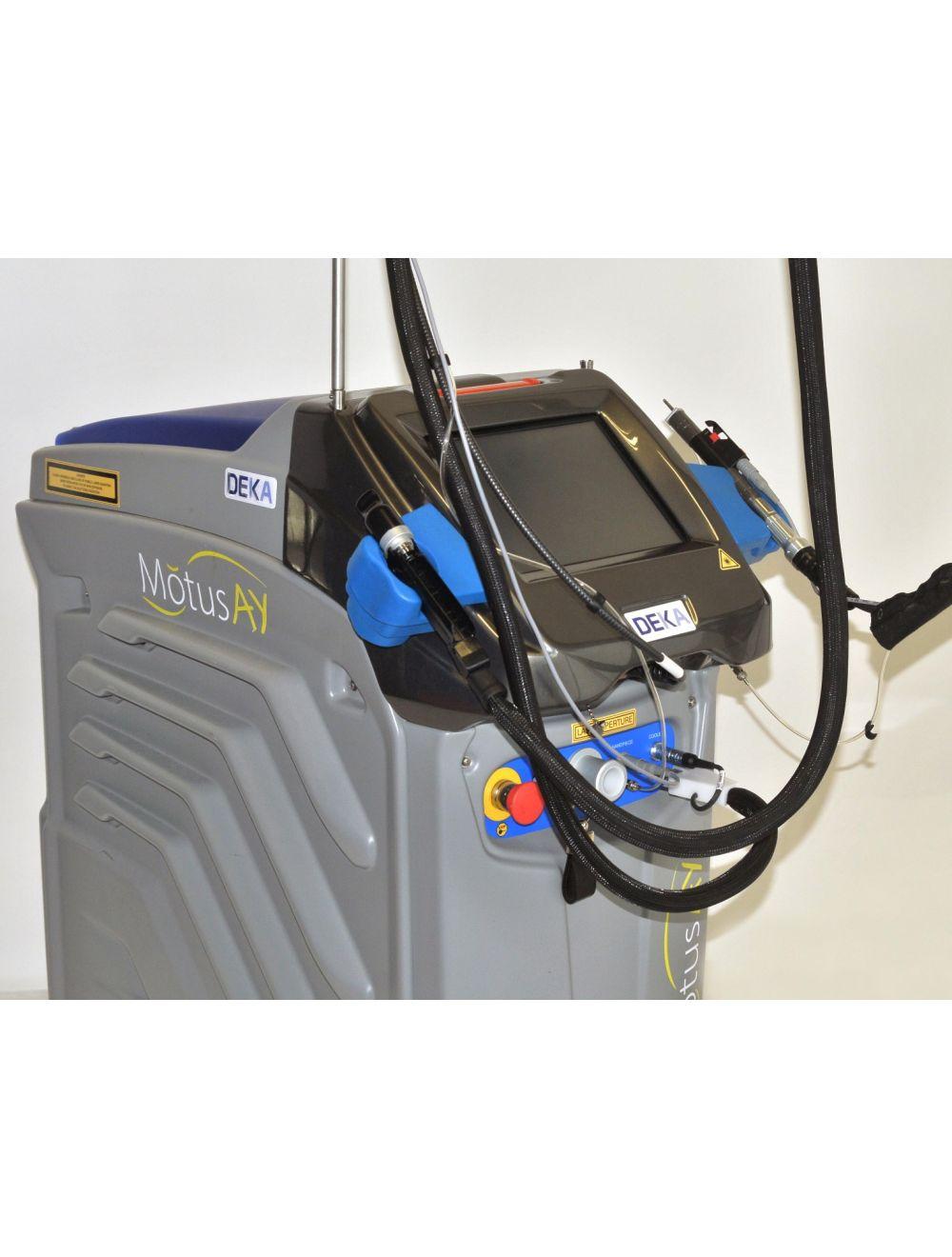 2021 DEKA MotusAY Dual Nd YAG Alex Laser 755 1064 Hair Removal Vascular Motus AY