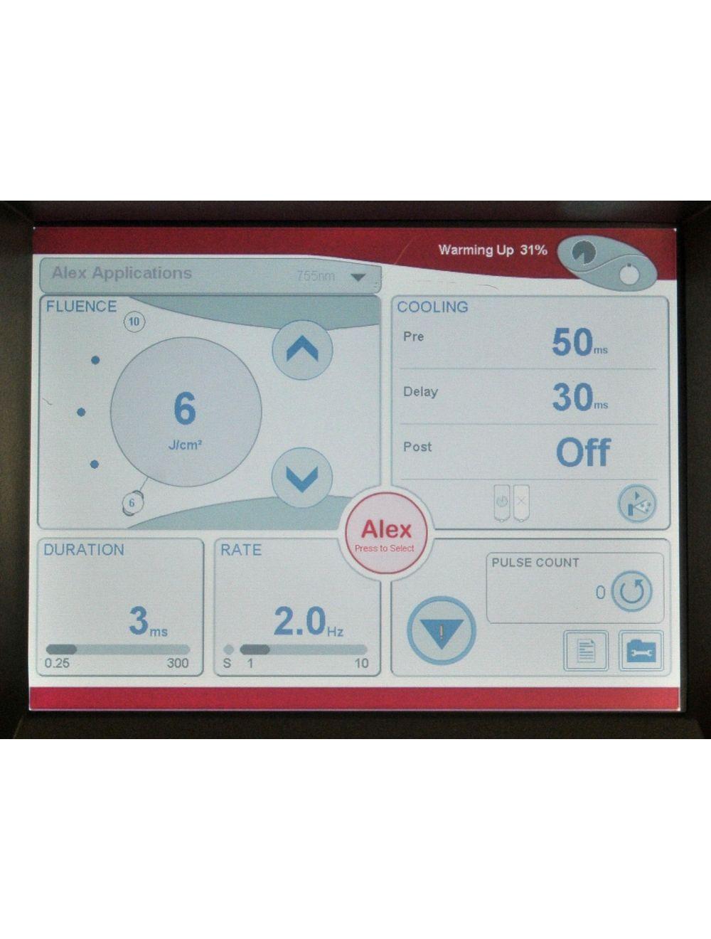 2008 Candela GentleMax Laser GMax YAG Alex 755 1064 6-18mm HR Hair Removal Vein