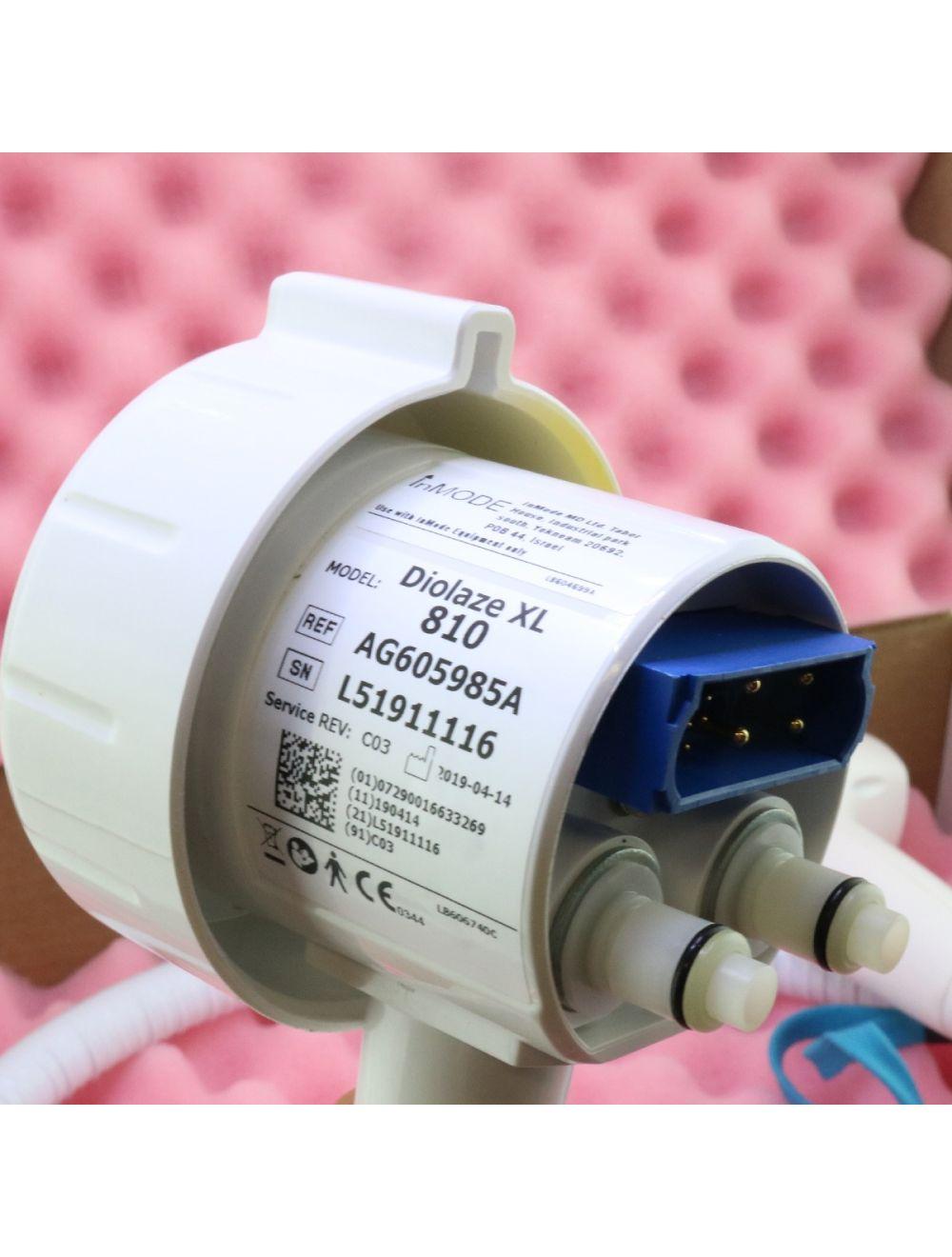 2019 InMode DioLaze XL 810 nm 10x28 Diode Laser Hair Removal Handpiece 20K SHOTS