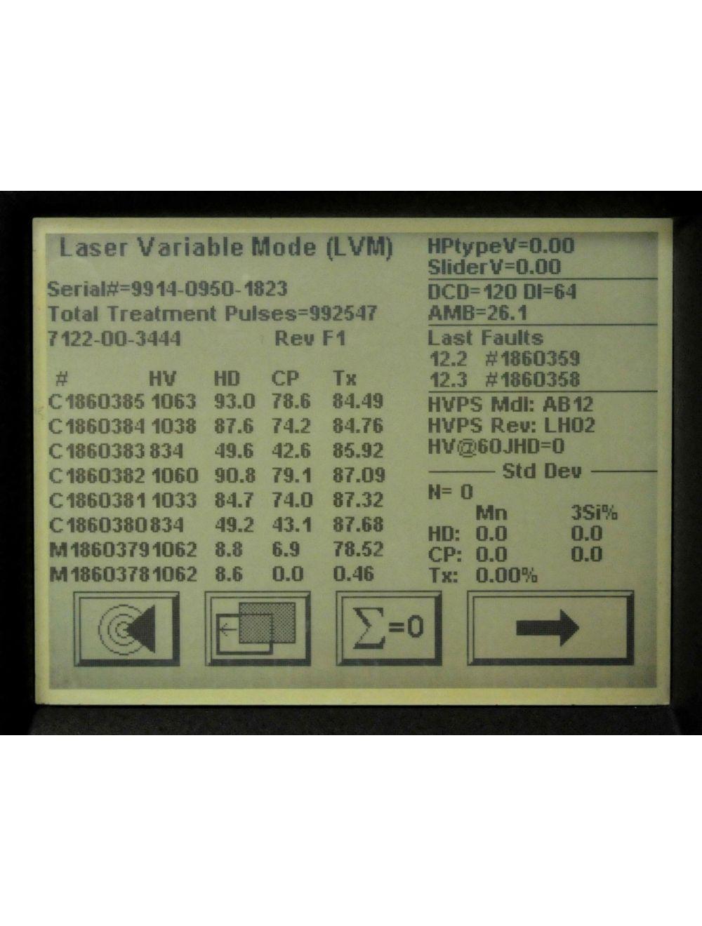 2007 Candela Mini GentleYAG Nd YAG Laser Hair Removal Skin Rejuvenation Lesions
