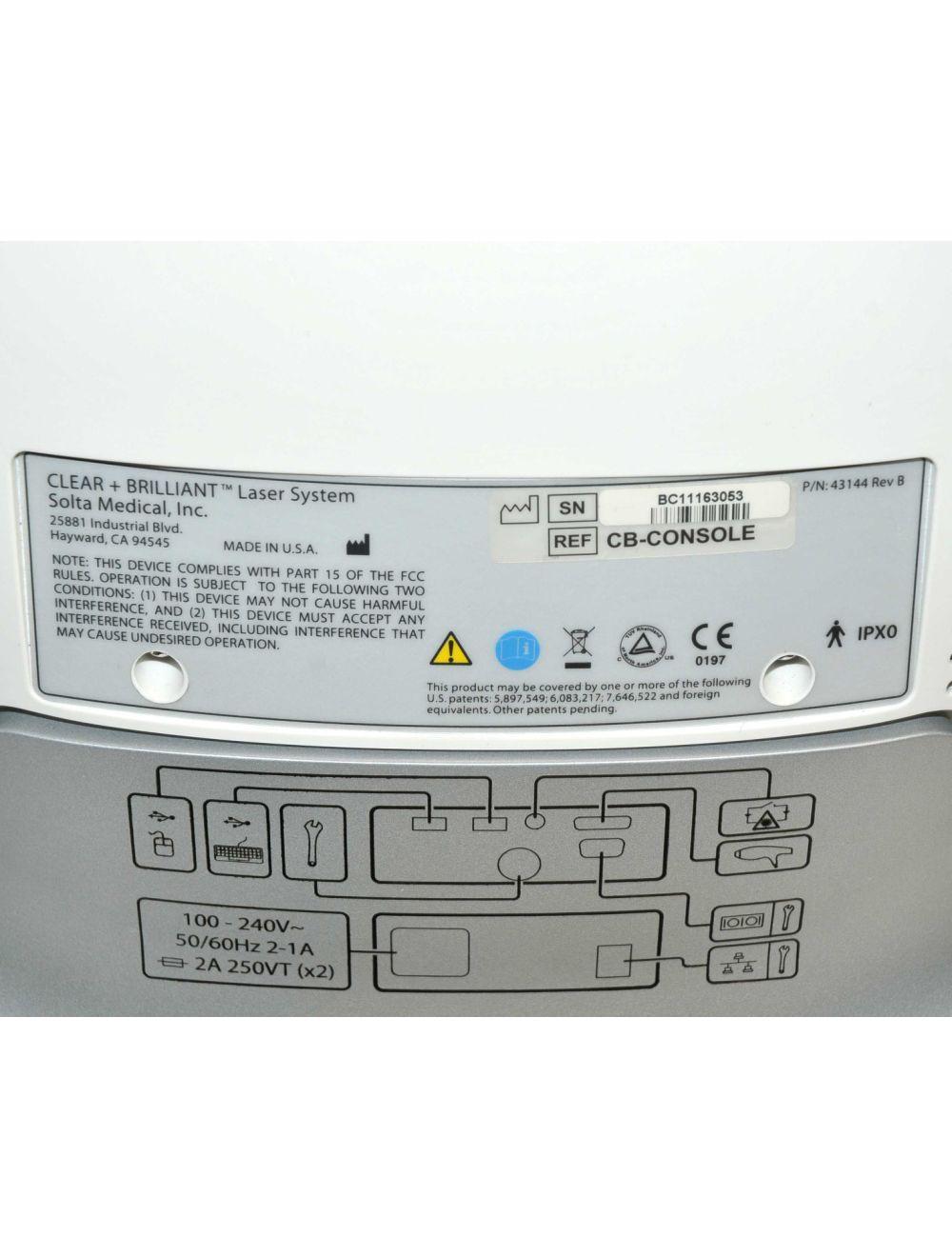 Solta CLEAR and &amp; BRILLIANT 1440nm Diode Fractional Laser 2 HPs Permea Wrinkles