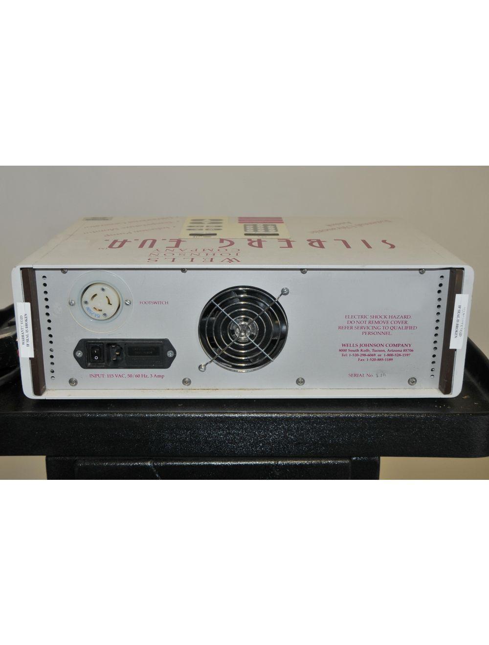 Wells Johnson External Ultrasonic Assist Infusion Tumescent Pump Generator