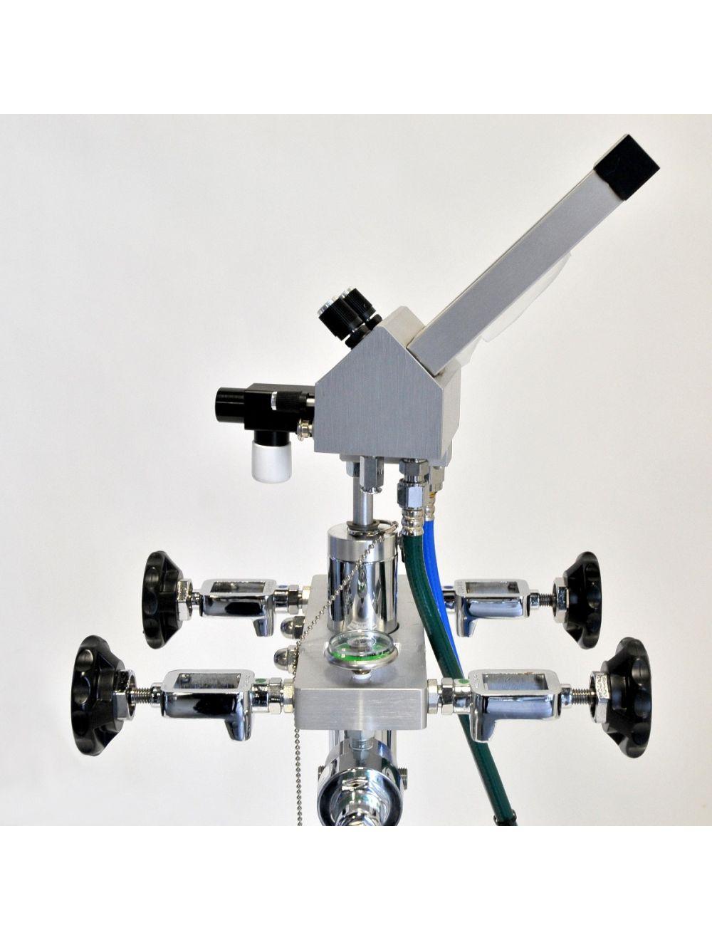 Belmed PC7 Analgesia Flowmeter Nitrous Oxide N2O Oxygen Portable Stand Dental