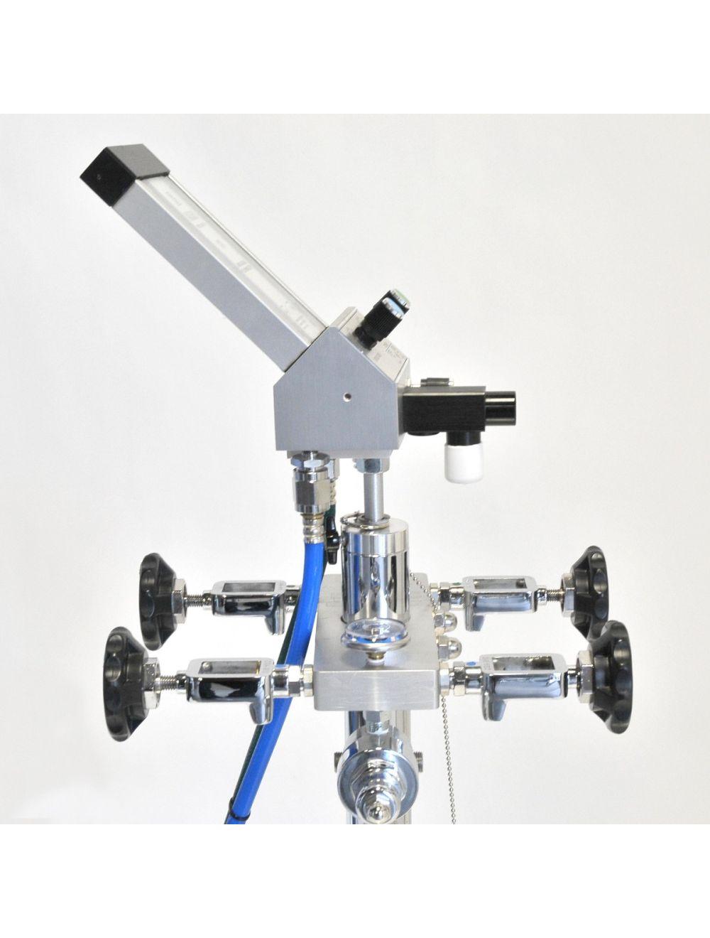 Belmed PC7 Analgesia Flowmeter Nitrous Oxide N2O Oxygen Portable Stand Dental