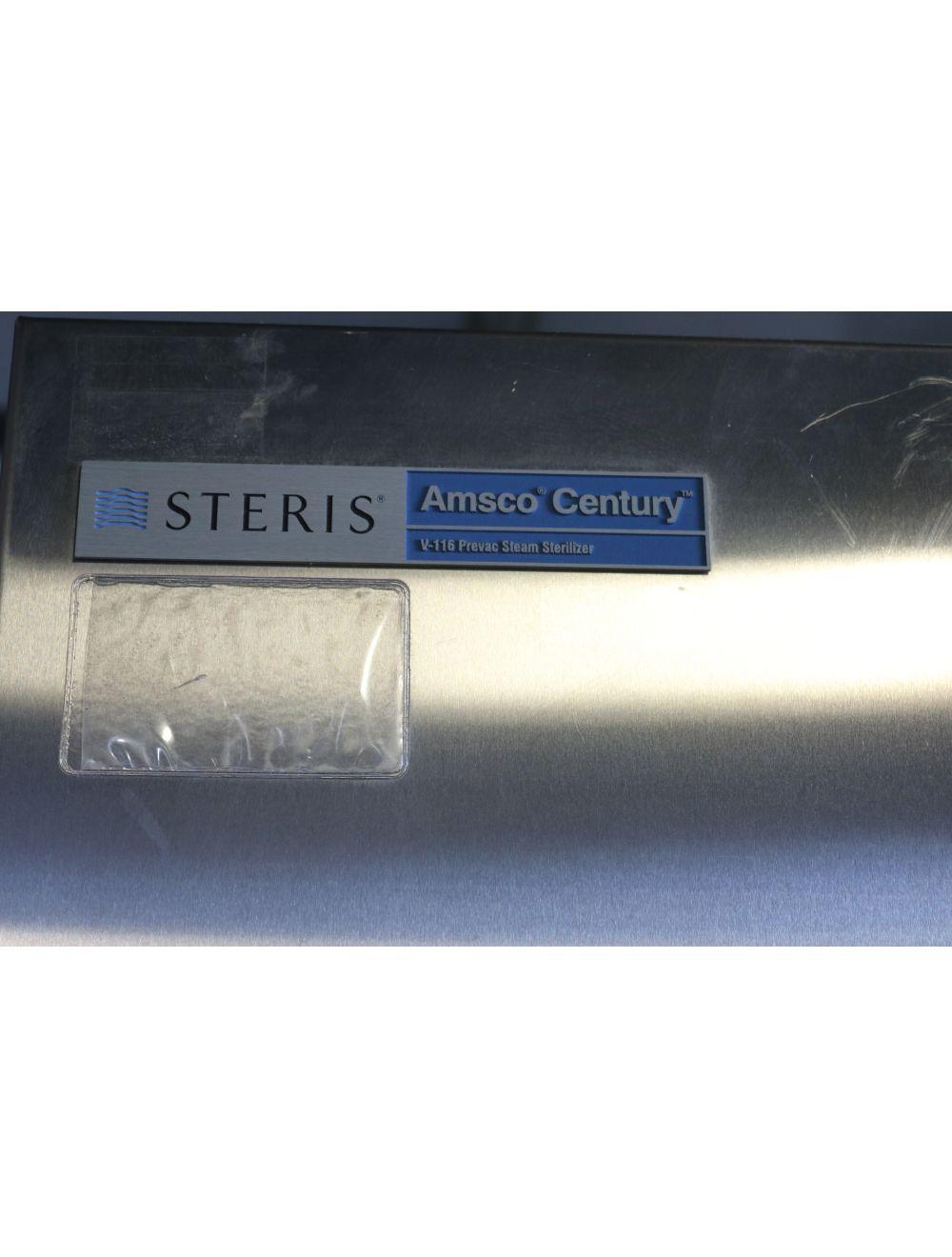 Steris AMSCO Century V-116 Prevac Steam Sterilizer 16x16x26&quot; &amp; Water Conditioner