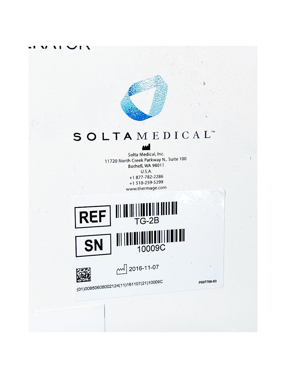 2016 Solta Thermage CPT RF Non-Invasive Skin Wrinkle Tightening System