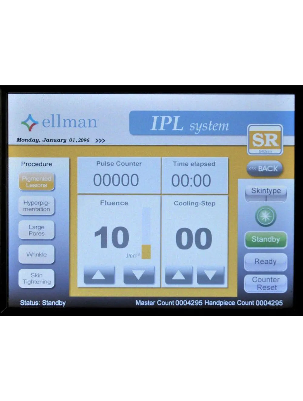 2013 Ellman Sandstone Medley Acne Vascular Lesion Skin Rejuvenation Laser System