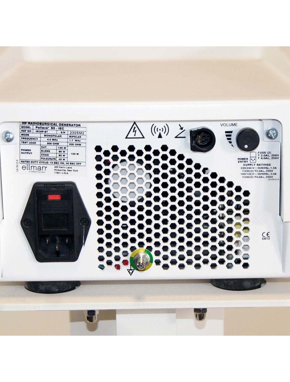 Ellman Pelleve S5 RF Wrinkle Reduction System IEC5P-ST Generator with Cart