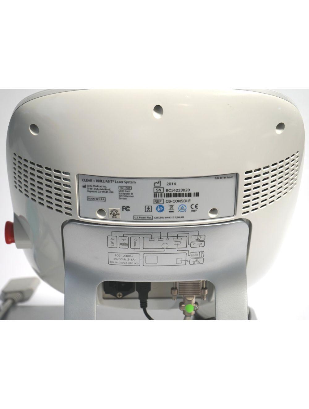 2014 Solta Clear & Brilliant 1440nm Diode Fractional Laser w/Handpiece Wrinkles