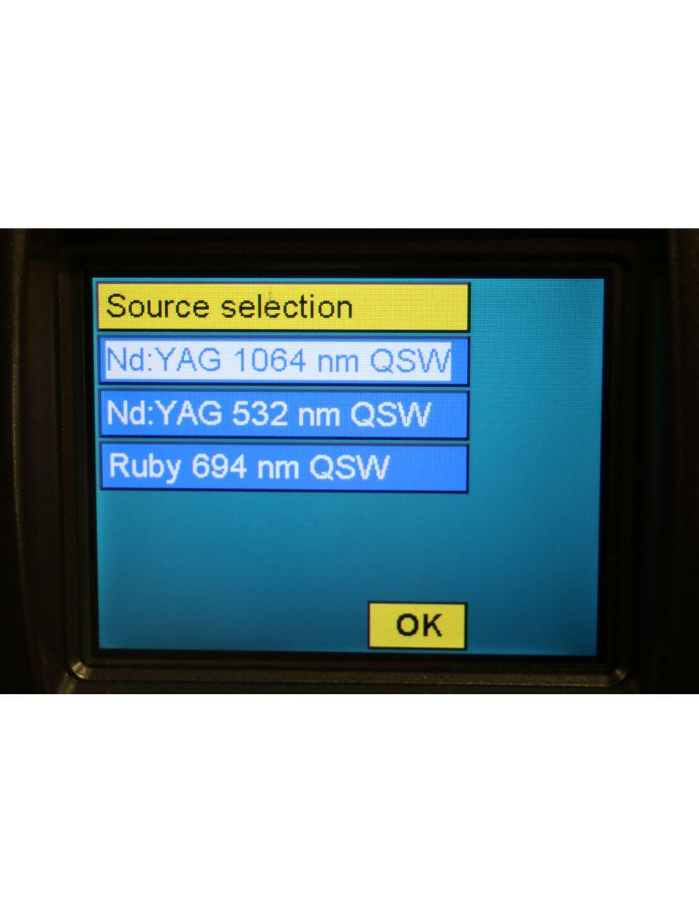 2012 Quanta Q-Plus T Tattoo Removal 1064 532 694 Laser Q-Switched Ruby + Nd:YAG