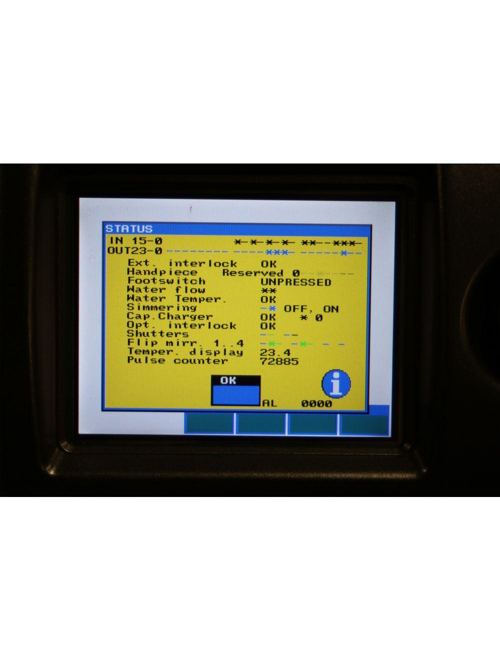 2012 Quanta Q-Plus T Tattoo Removal 1064 532 694 Laser Q-Switched Ruby + Nd:YAG