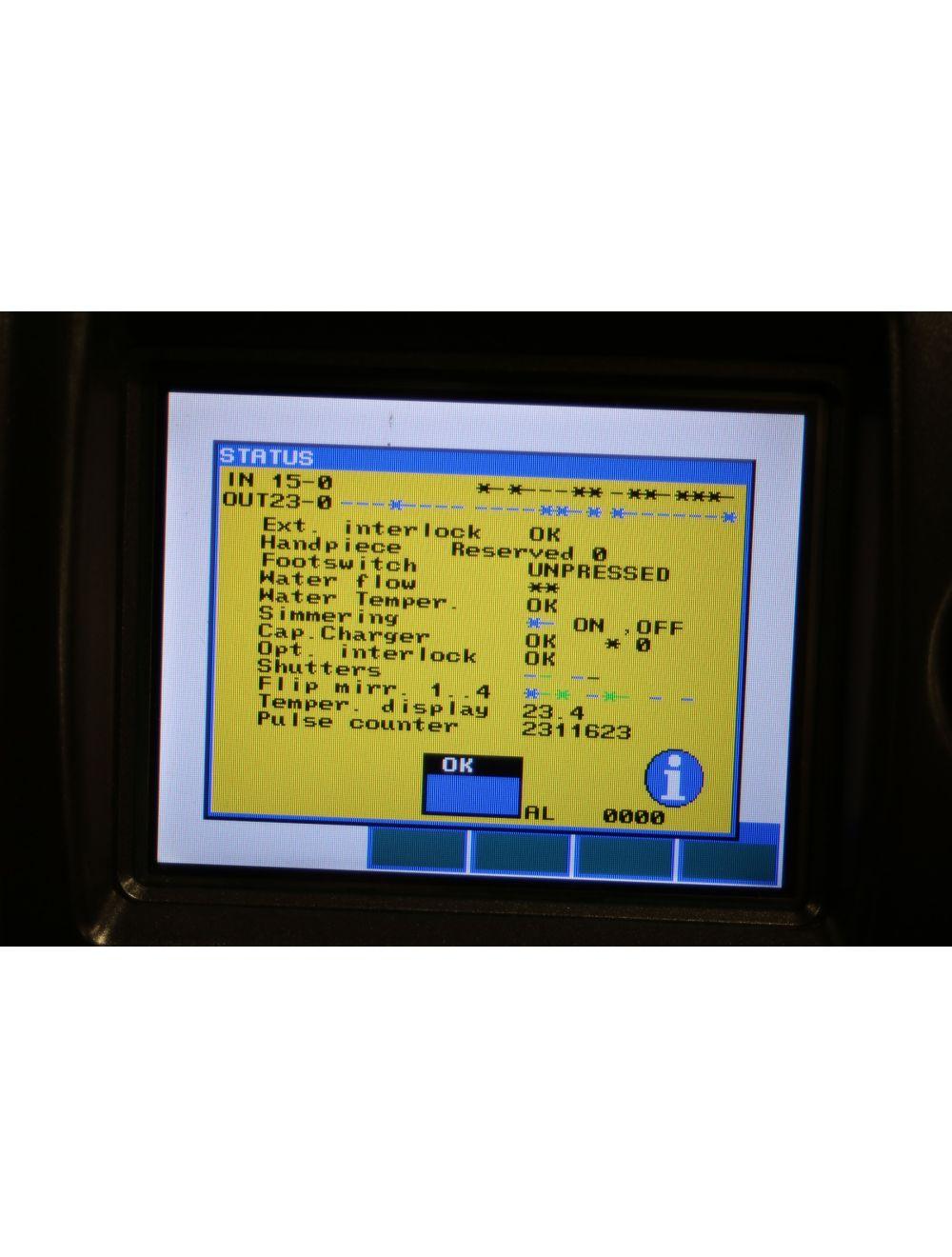 2012 Quanta Q-Plus T Tattoo Removal 1064 532 694 Laser Q-Switched Ruby + Nd:YAG