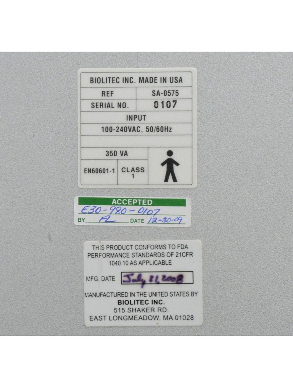 BioLITEC LipoForm 980 nm Laser CERALAS E 30w 30 Watt Leg Veins Bio LITEC SA-0575