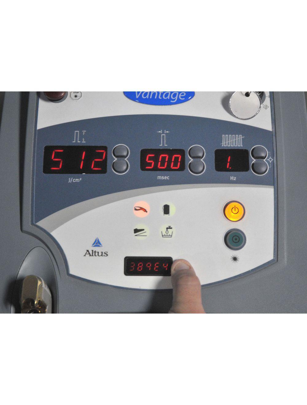 2004 Cutera VANTAGE 110 1064 Nd YAG Hair Removal Laser 3-5-7-10 mm Altus HR