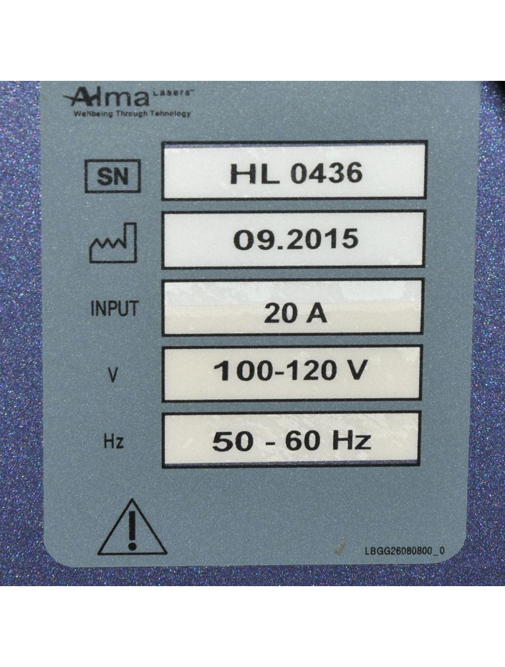 Alma Harmony Lite Laser Modular IPL Dye-VL & 540-950 Vascular Handpiece 0 SHOTS