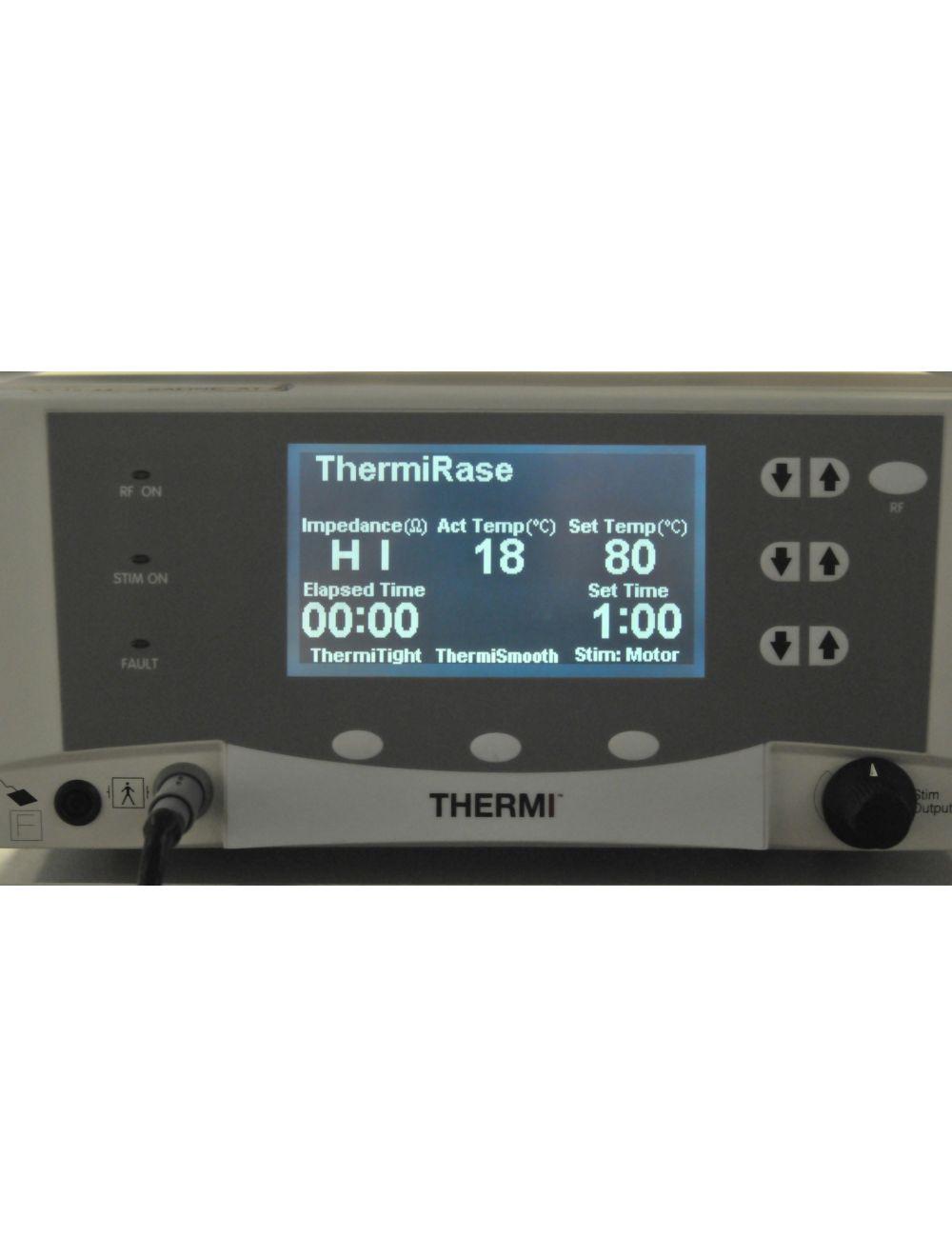 2016 ThermiAesthetics ThermiRF Temperature Controlled RF Electrosurgical System