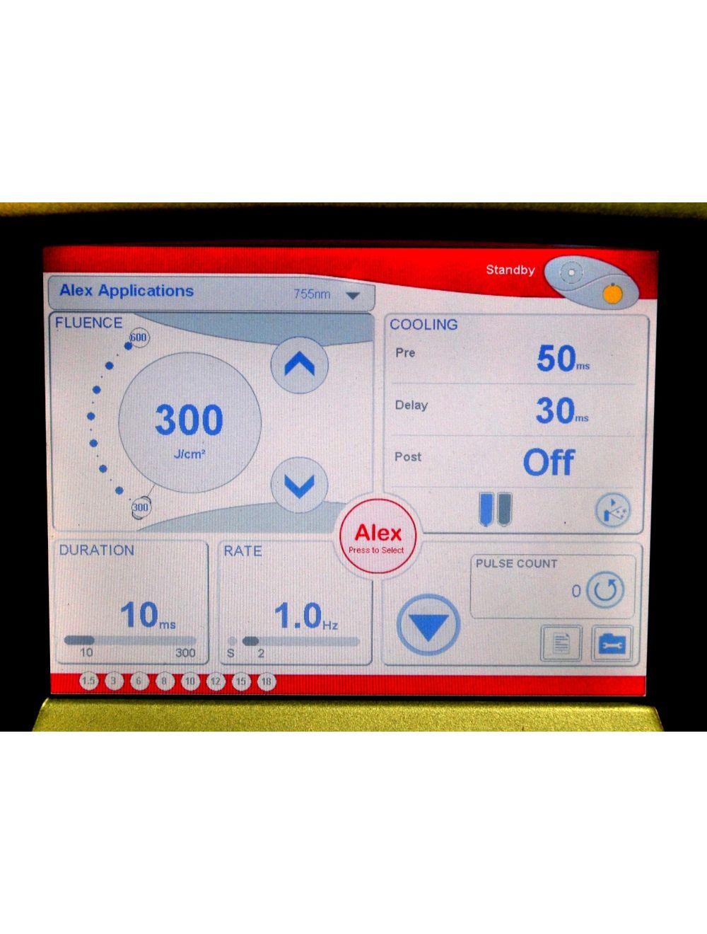 Candela GentleMax Hair Removal Laser w/ 1.5-3 mm & 6-18mm Handpieces Gentle Max