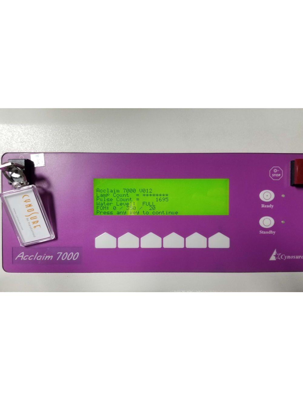 Cynosure Acclaim 7000 Nd YAG 1064 Hair Removal Skin Rejuvenation Vascular Laser