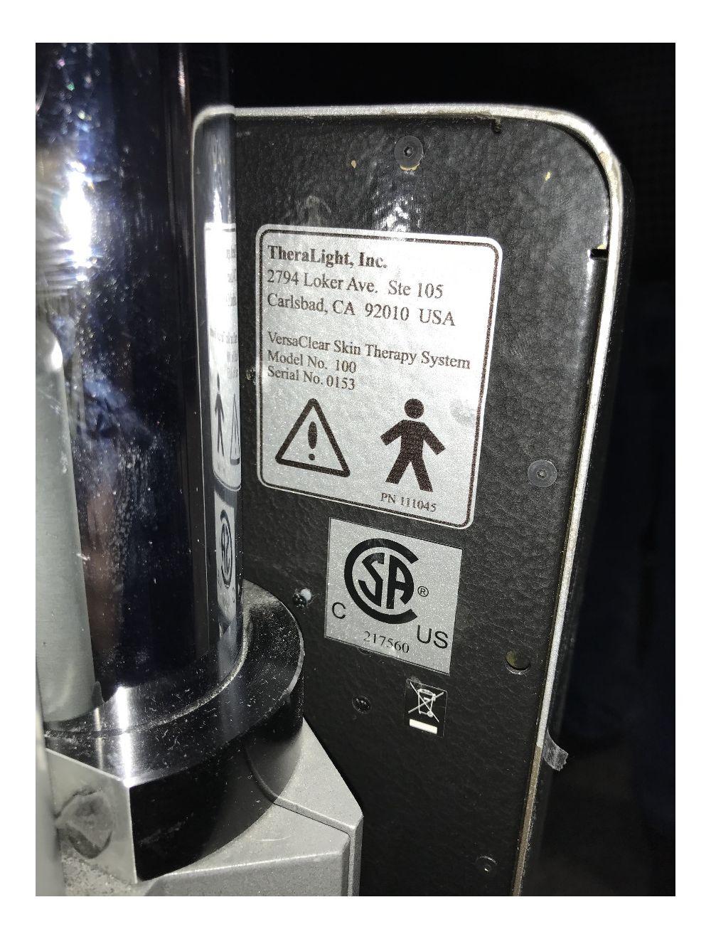 THERALIGHT VERSA Clear STS Photo Therapy Acne Skin Care Beauty System