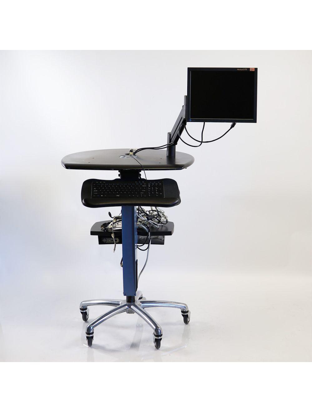 Canfield Visia Imaging Booth Mobile Rolling Cart Stand 5-Wheel Keyboard Monitor