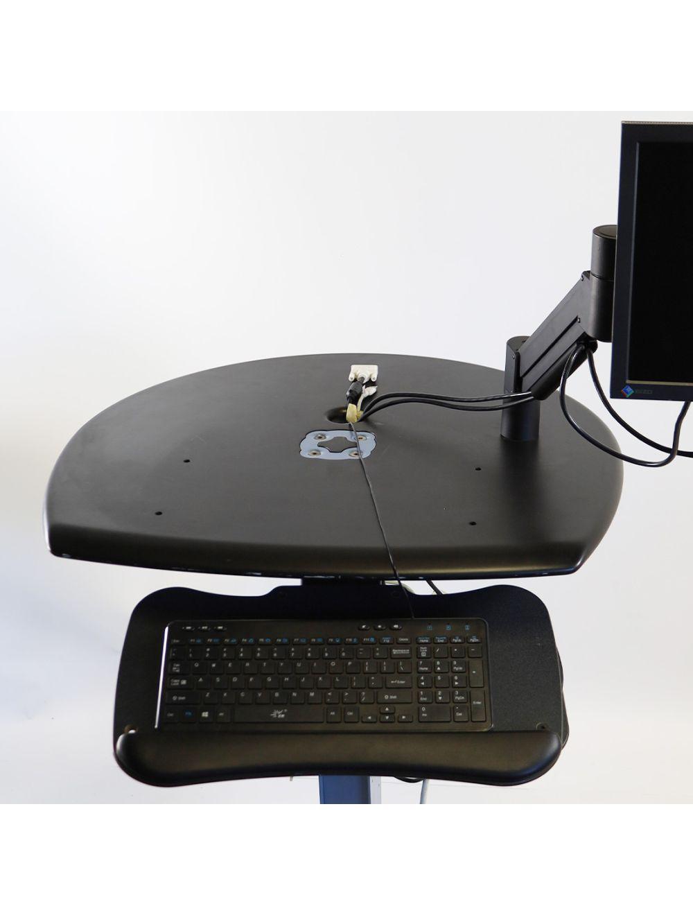 Canfield Visia Imaging Booth Mobile Rolling Cart Stand 5-Wheel Keyboard Monitor