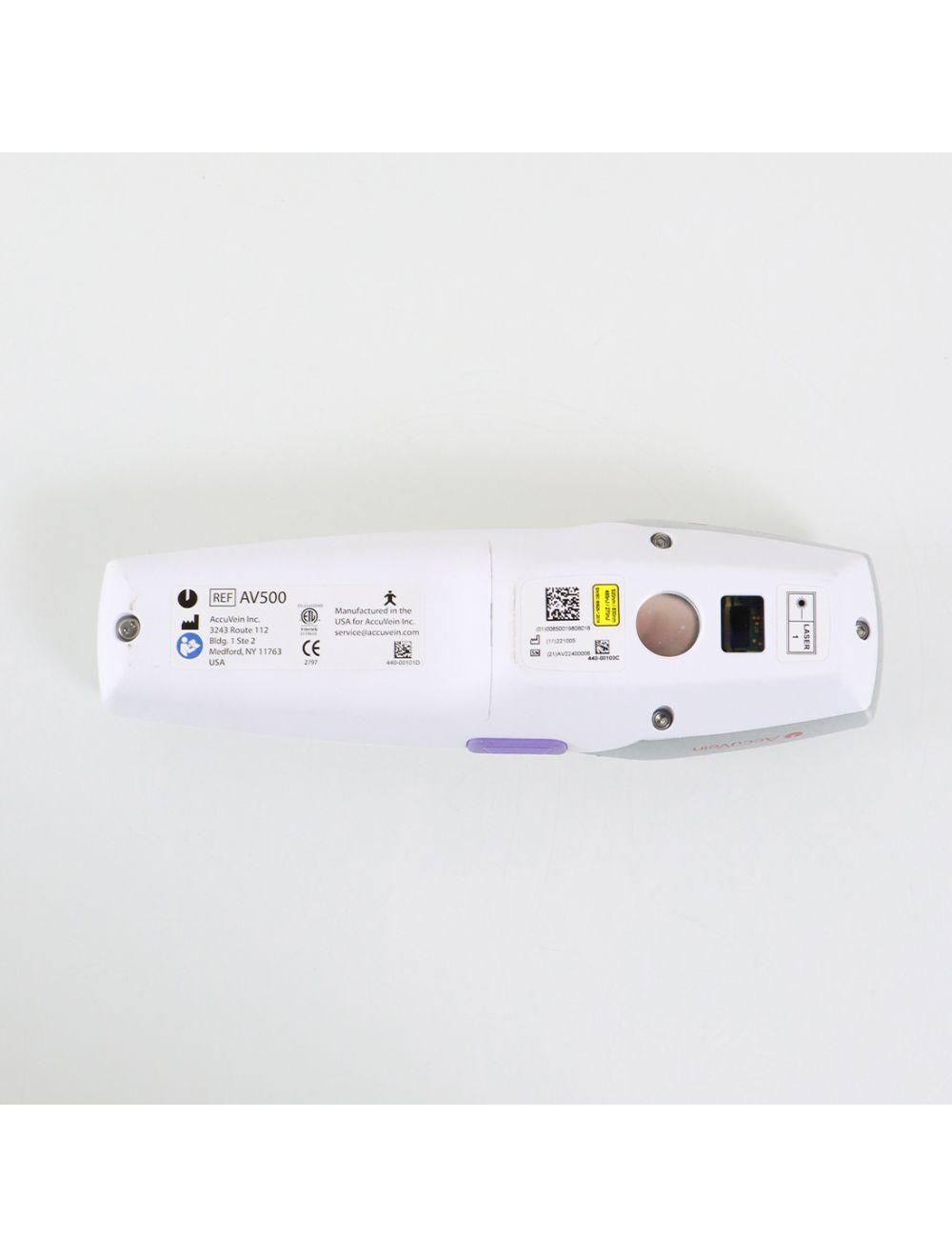 AccuVein Vein Finder HF580 Illuminator w/Mobile Stand AV500 Handpiece Accu Vein