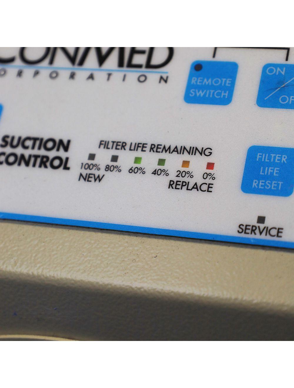 ConMed 1000 SES 60-6850-001 Surgical Smoke Plume Evacuator Suction Vacuum System