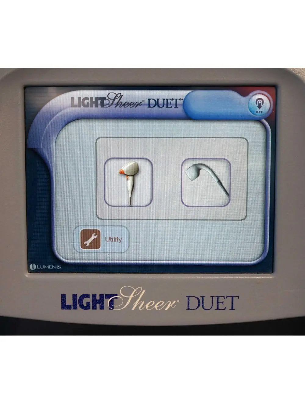 2010 Lumenis LightSheer Duet Laser ET HS 9x9mm 22x35mm Hair Removal Light Sheer Lumenis