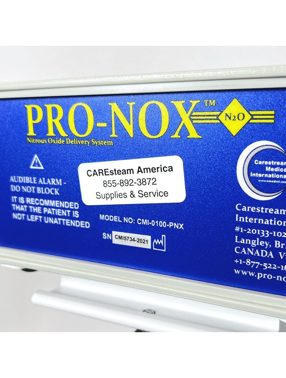 Pro-Nox Nitrous Oxide Delivery System Pain &amp; Anxiety Relief Aesthetic TLC PRONOX