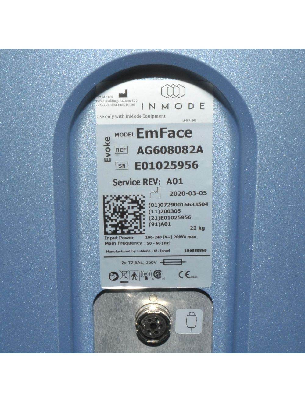 2020 InMode EVOKE RF Facial Remodeling Submental Cheek Chin System