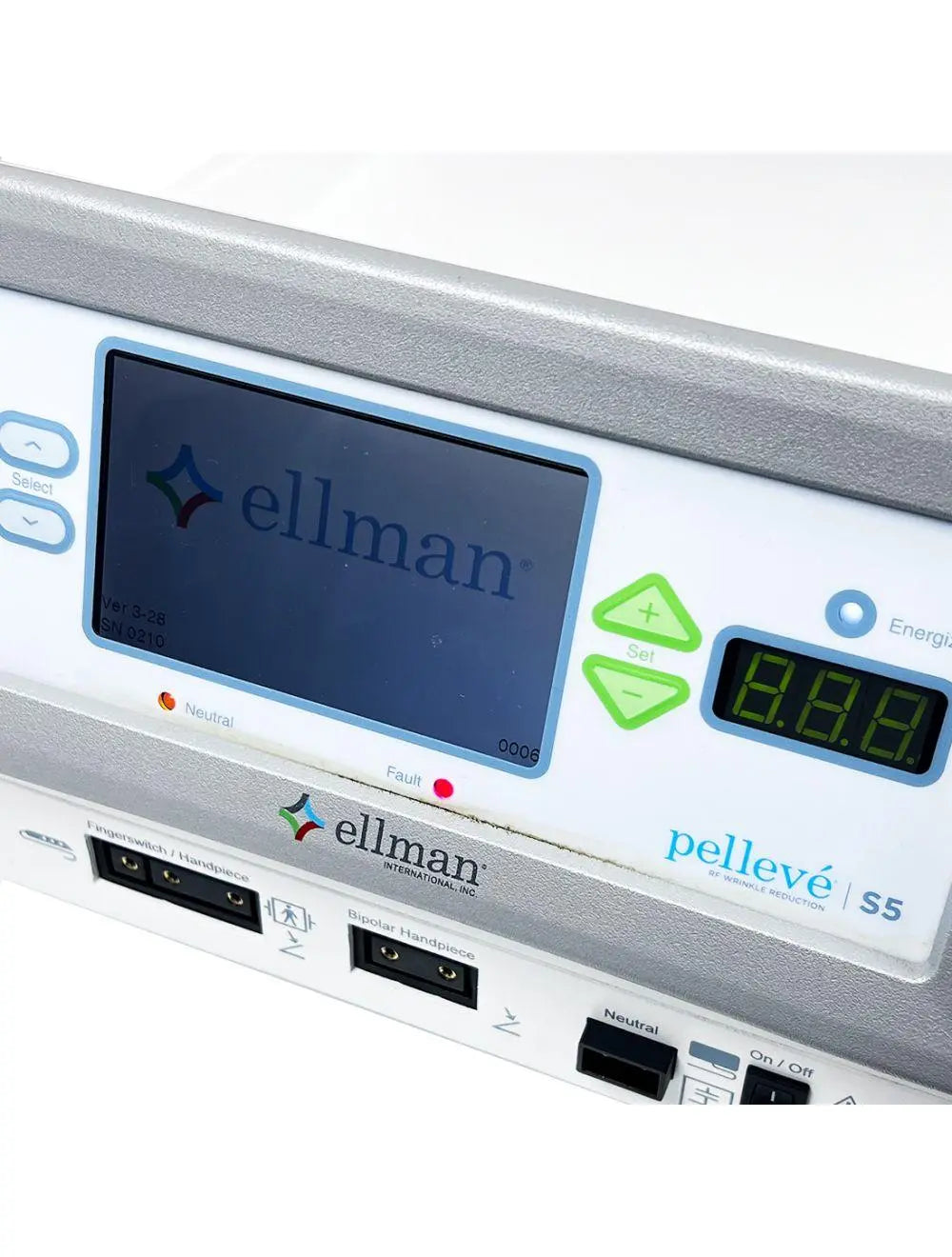 Ellman Pelleve S5 RF Wrinkle Reduction System IEC5P-ST Generator