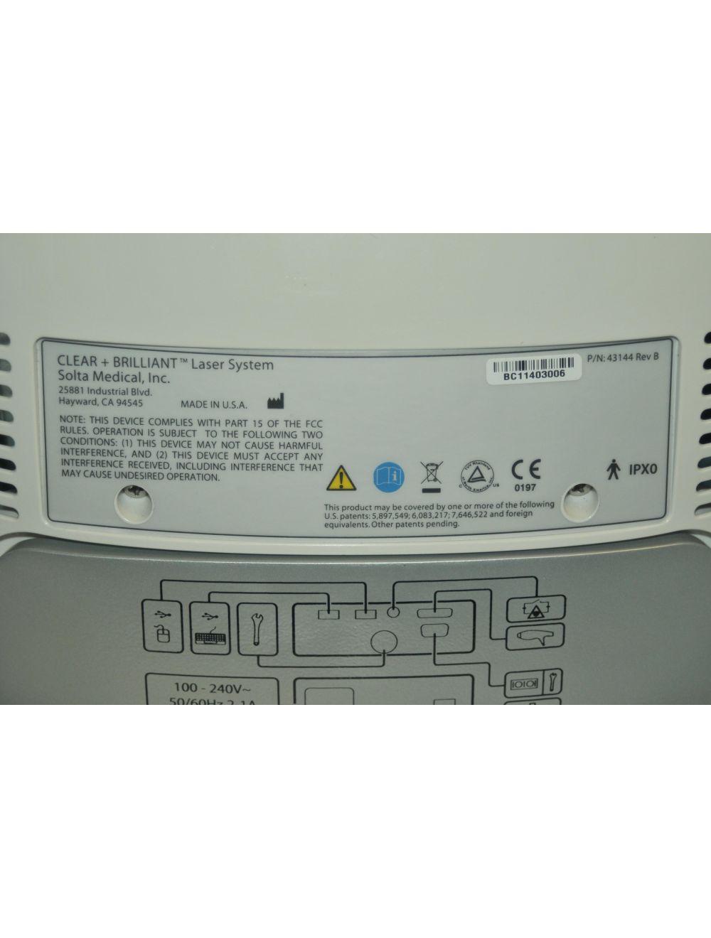 2011 CLEAR BRILLIANT 1440 nm Fractional Diode Laser Skin Rejuvenation Acne Scars