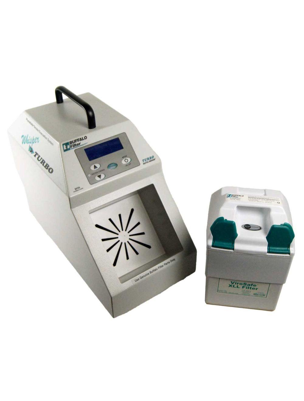 Buffalo Filter Whisper Turbo PlumeSafe Smoke Evacuation Suction System PSWTURBO