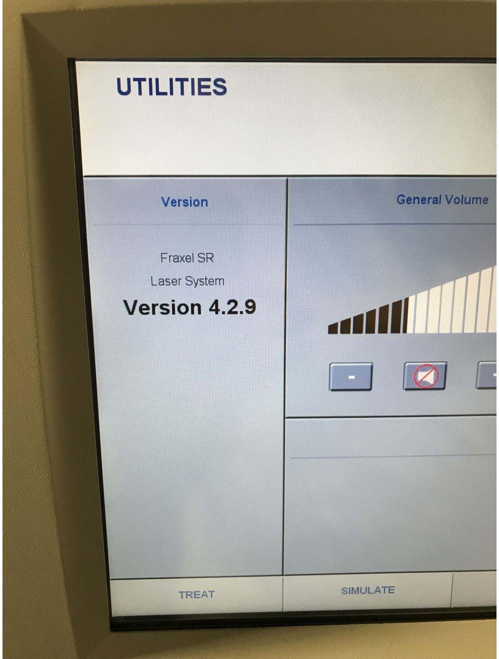 2008 Reliant Fraxel SR1500 Laser Fractional Non-Ablative 1540nm Skin Resurfacing