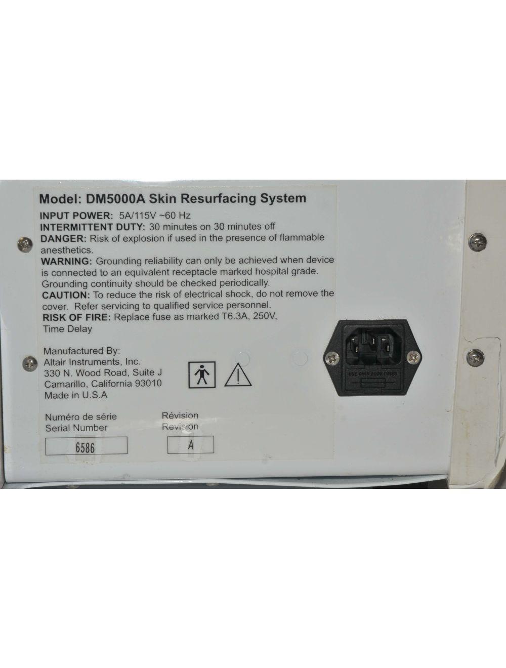 Altair DM5000A DiamondTome Skin Resurfacing Microdermabrasion Diamond Tome